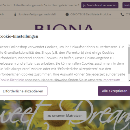 biona Erfahrungen & Bewertungen