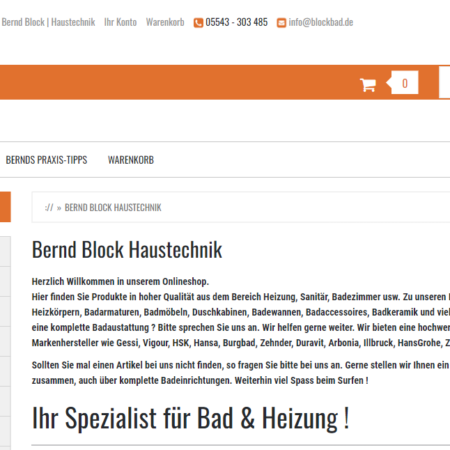 blockbad Erfahrungen & Bewertungen