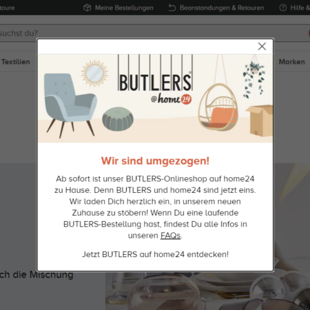 butlers Erfahrungen & Bewertungen