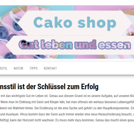 cako-shop Erfahrungen & Bewertungen