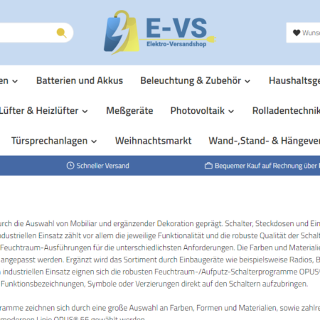 elektro-versandshop Erfahrungen & Bewertungen