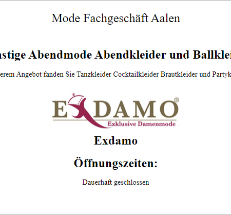 exdamo Erfahrungen & Bewertungen