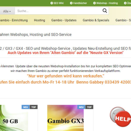 gambio-service Erfahrungen & Bewertungen