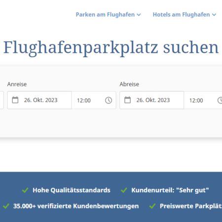 parkandfly Erfahrungen & Bewertungen