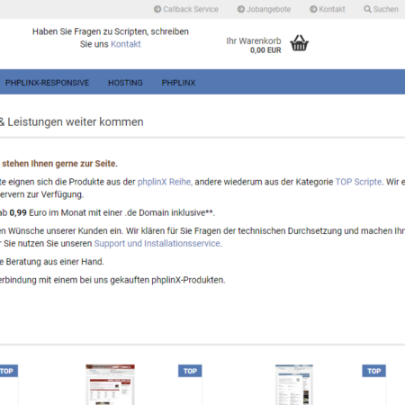 phplinx-shop Erfahrungen & Bewertungen