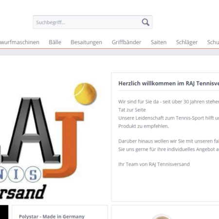 raj-tennisversand Erfahrungen & Bewertungen