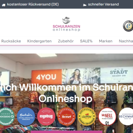 schulranzen-onlineshop Erfahrungen & Bewertungen