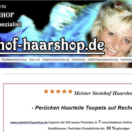 steinhof-haarshop Erfahrungen & Bewertungen