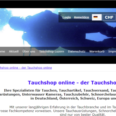 tauchshoponline Erfahrungen & Bewertungen